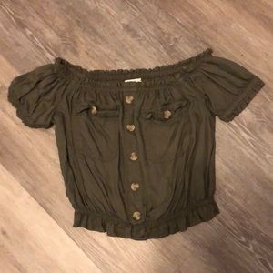 Crop blouse